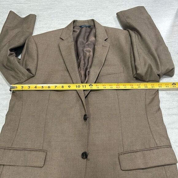 Ralph Ralph Lauren Men’s Silk Wool 2 Button Brown Blazer Sport Coat Size 44R - Picture 9 of 16